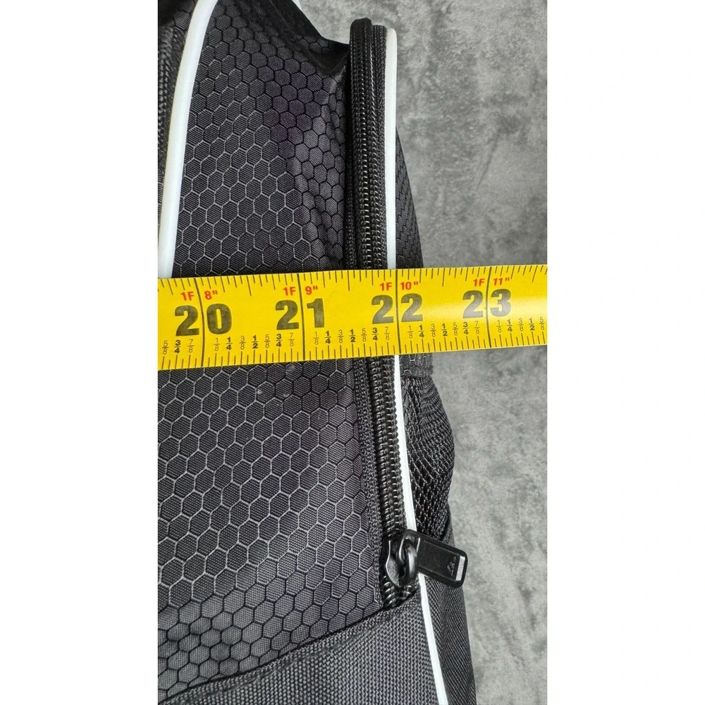 Adidas Defender Medium Duffle Bag‎ Black White One Size 104384-A No Strap